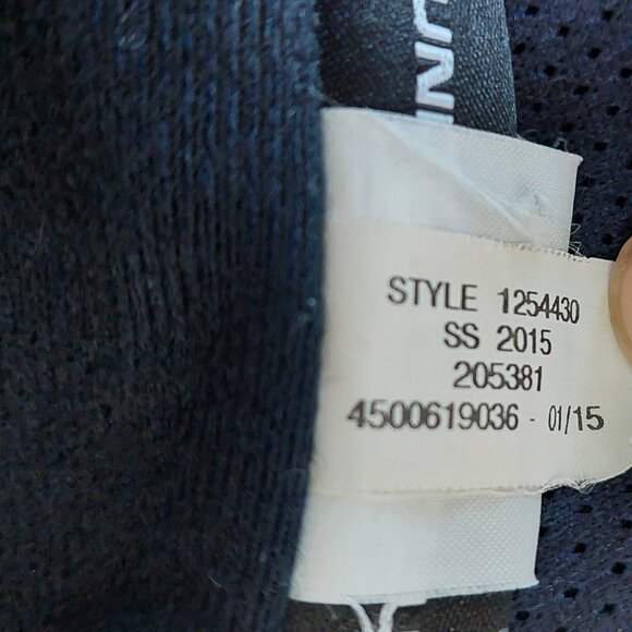 Under Armour Full Zip jacket with elastic waist and cuffs Navy/Black Men… - Picture 11 of 13